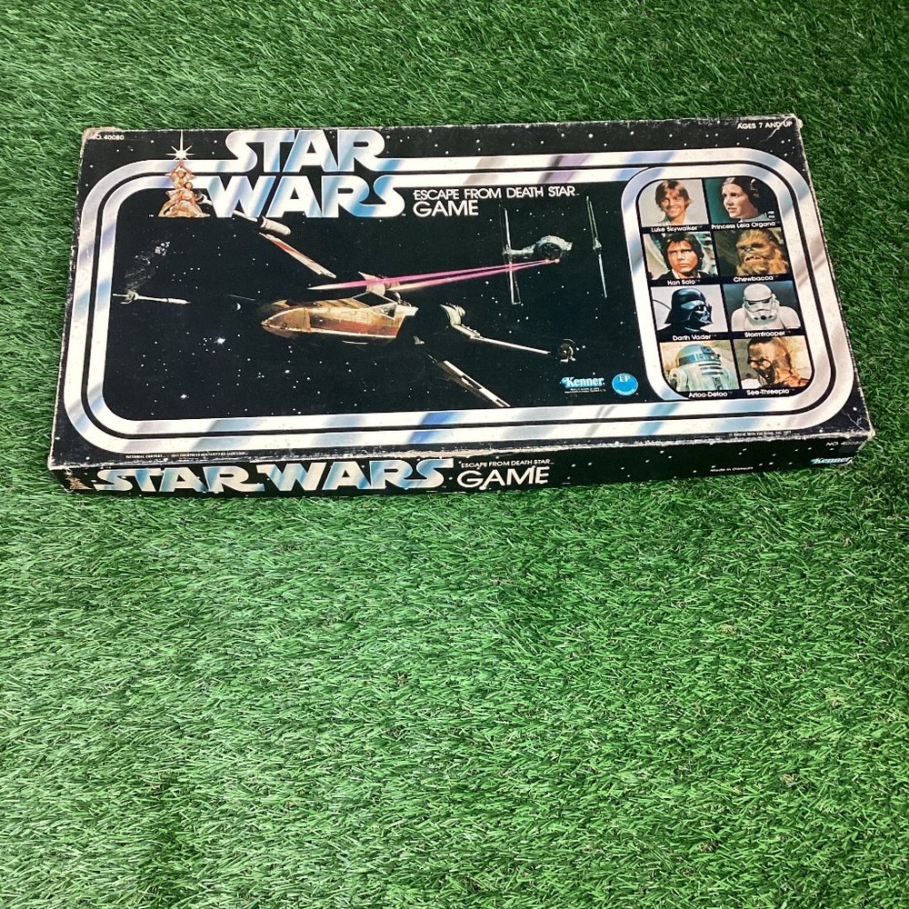 Vintage 1977 Star Wars Board Game Escape From Death Star